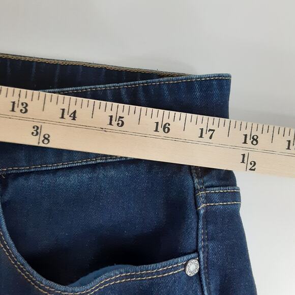 Soft Surroundings The Ultimate Denim Relaxed Straight Pull On Pants Womens MP - Picture 9 of 12